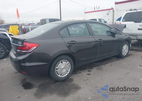 2013 Honda Civic Hf z USA, uszkodzony, nr VIN 2HGFB2F60DH559126